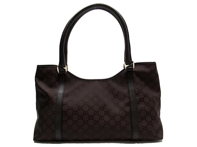 Gucci GG nylon Toile Marron  ref.1401150