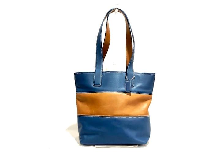 Coach Legacy Blue Leather  ref.1401152