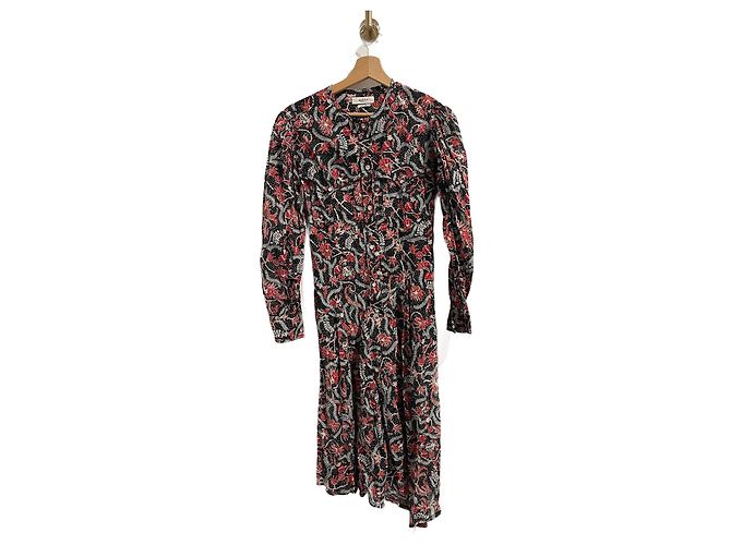 ISABEL MARANT ETOILE Vestidos T.FR 34 Algodón Negro