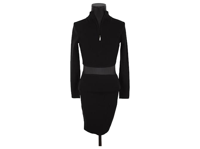 Michael Kors Black dress Polyester  ref.1401333