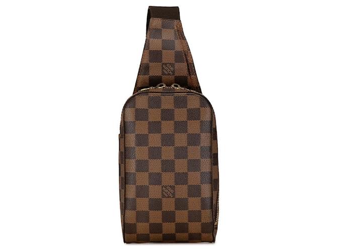 Louis Vuitton Geronimos Canvas Belt Bag N51994 in good condition Cloth  ref.1401455