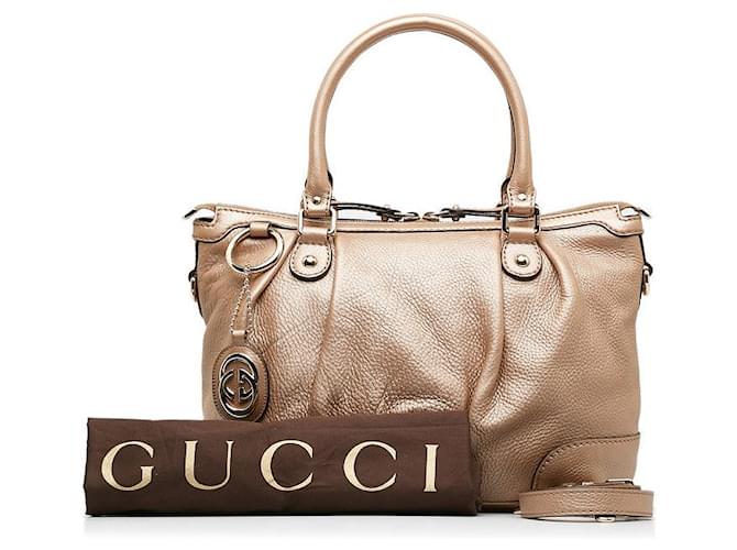 Bolsa de couro Gucci Sukey Bolsa de couro 247902 em boa condição  ref.1401519