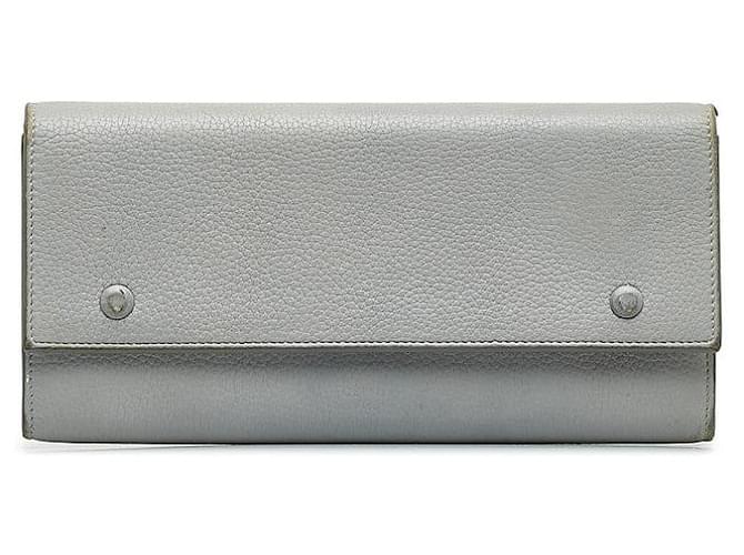 Céline Celine Leather Flap Continental Wallet  Leather Long Wallet 101673.0 in good condition  ref.1401528