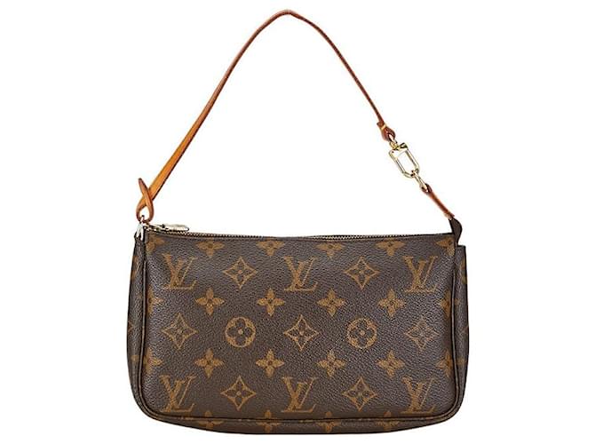Louis Vuitton Pochette Accessoires Canvas Shoulder Bag M51980 in good condition Cloth  ref.1401565