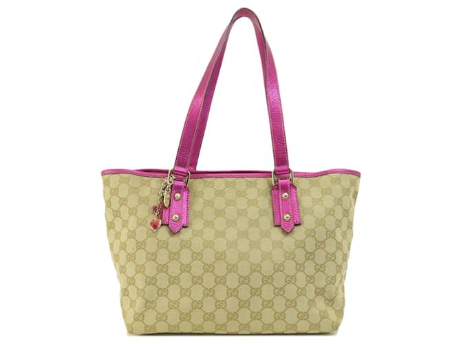 Gucci GG Canvas Marrom Lona  ref.1401648