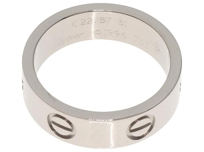 Cartier Love Silvery White gold  ref.1401795