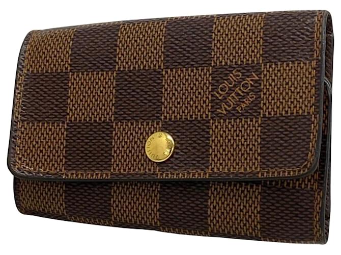 Louis Vuitton Multiclés Brown Cloth  ref.1401799