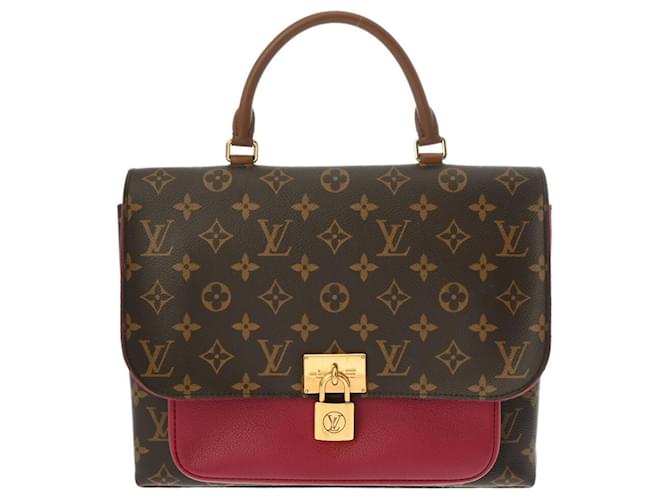Louis Vuitton Marignan Brown Cloth  ref.1401860