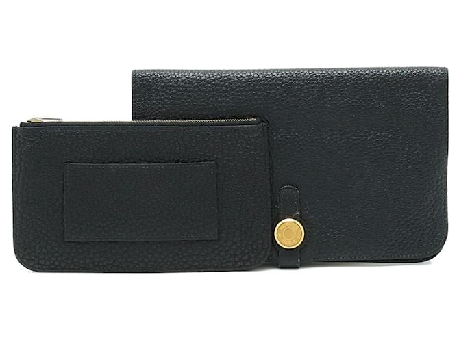 Hermès Dogon Black Leather  ref.1401864