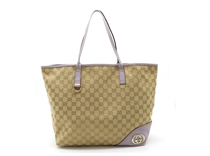 Gucci GG Toile Beige  ref.1401930