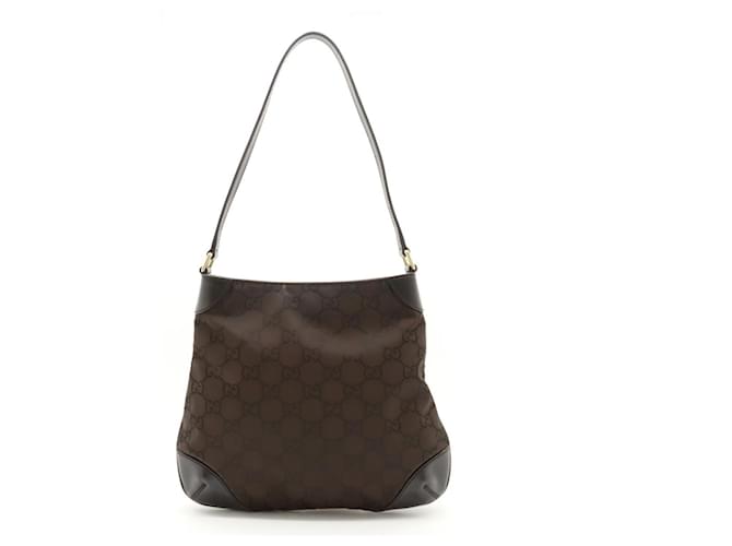 Gucci GG nylon Brown Cloth  ref.1401959