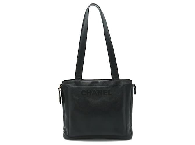 Timeless Chanel Black Leather  ref.1401992