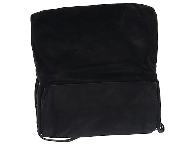 Borsa tote oversize Rick Owens in pelle scamosciata nera Nero Svezia  ref.1402128