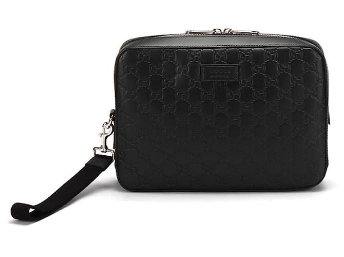 Bolsa embreagem de couro Gucci Guccissima 429146 EM  ref.1402281