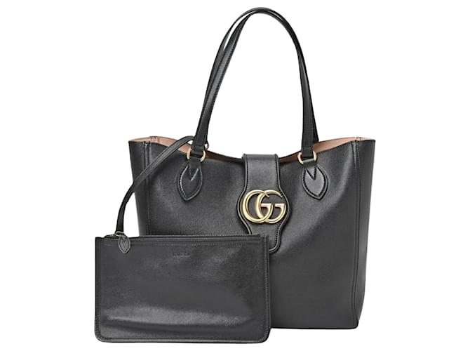 Gucci GG Marmont Black Leather  ref.1402355
