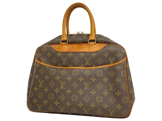 Louis Vuitton Deauville Brown Cloth  ref.1402402
