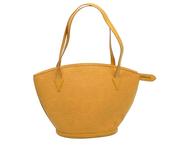 LOUIS VUITTON Epi Saint Jacques Shopping Shoulder Bag Yellow M52269 auth 75751 Leather  ref.1402608