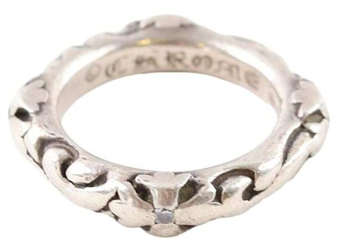 Chrome Hearts Anel de prata