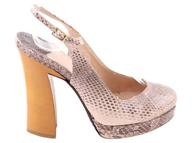 Sonia Rykiel Salto de Couro
