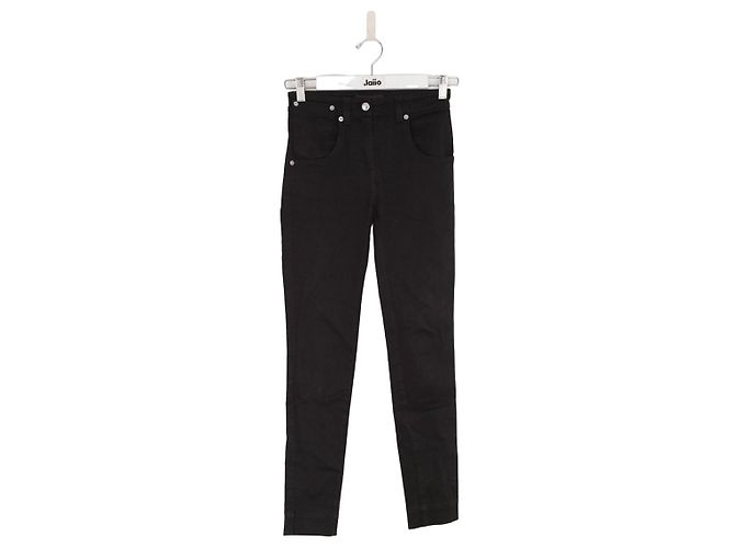 Louis Vuitton Vaqueros slim fit de algodón Negro