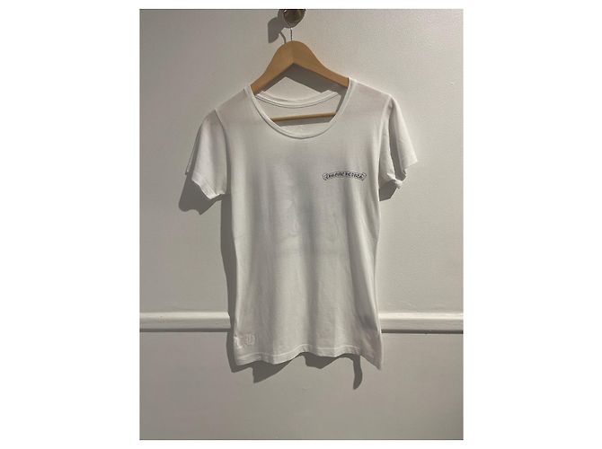 CHROME HEARTS Tops T.Internacional M Algodão Branco