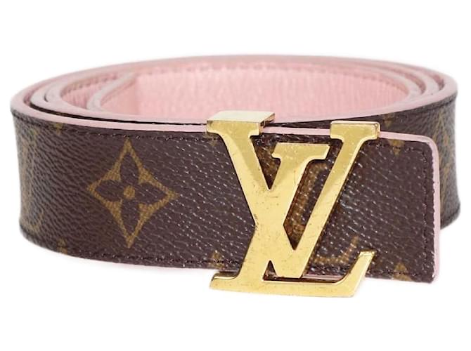 Cinture LOUIS VUITTON in pelle Rosa Joli Closet