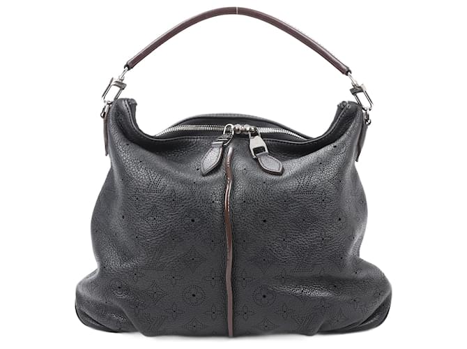 Louis Vuitton Mahina Selene PM Noir Handbag M94035 Black Leather  ref.1402838