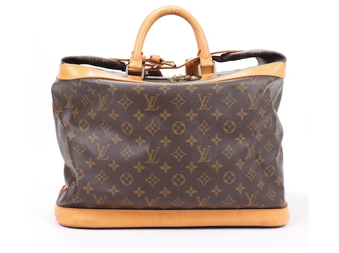Louis Vuitton Monogram Cruiser Travel Bag 40 Brown Leather  ref.1402840