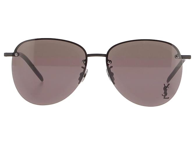 SAINT LAURENT Gafas de sol T.  el plastico Negro Plástico  ref.1403024