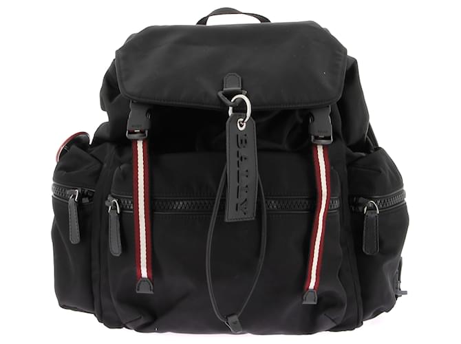 BALLY  Backpacks T.  cloth Black  ref.1403055