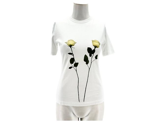 MM6 tops T.International S Algodão Branco