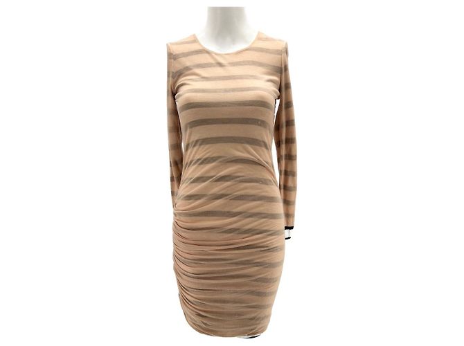 A.L.C Kleider T.International S Viskose Beige