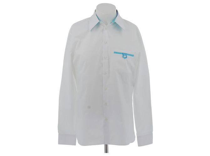 Camisas Emilio Pucci T. Internacional XL Algodón Blanco