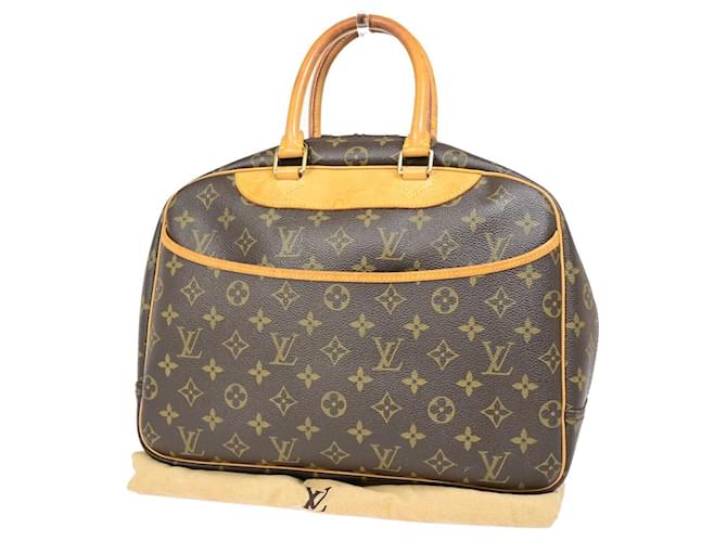 Louis Vuitton Deauville Brown Cloth  ref.1403217