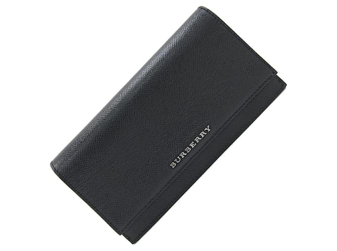 burberry wallet Black Leather  ref.1403229