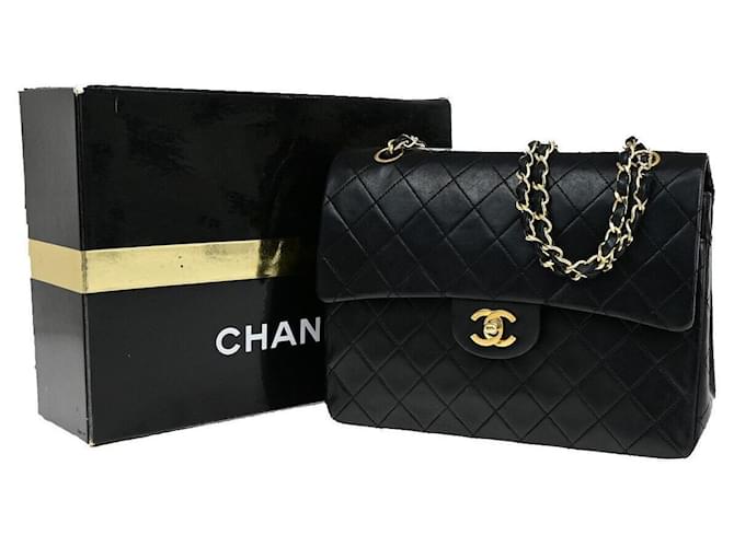 Chanel Timeless Black Leather  ref.1403238