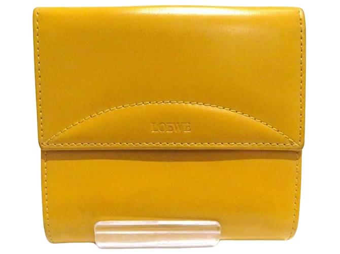 Loewe Amarelo Couro  ref.1403329