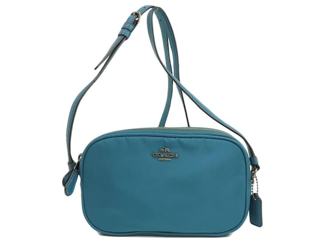 Coach Messenger Blue Synthetic  ref.1403359