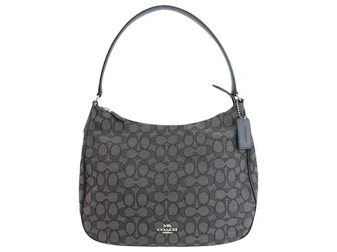 Coach Signature Black Cloth  ref.1403508