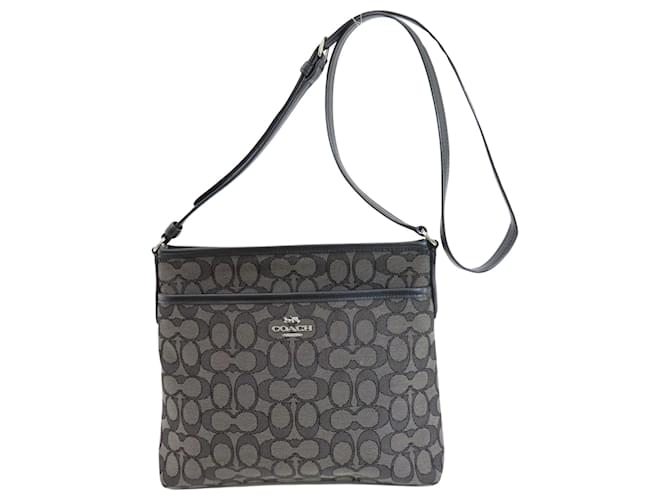 Coach Assinatura do treinador Preto Lona  ref.1403513