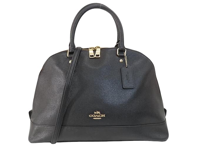 Coach Allenatore Sierra Nero Pelle  ref.1403532