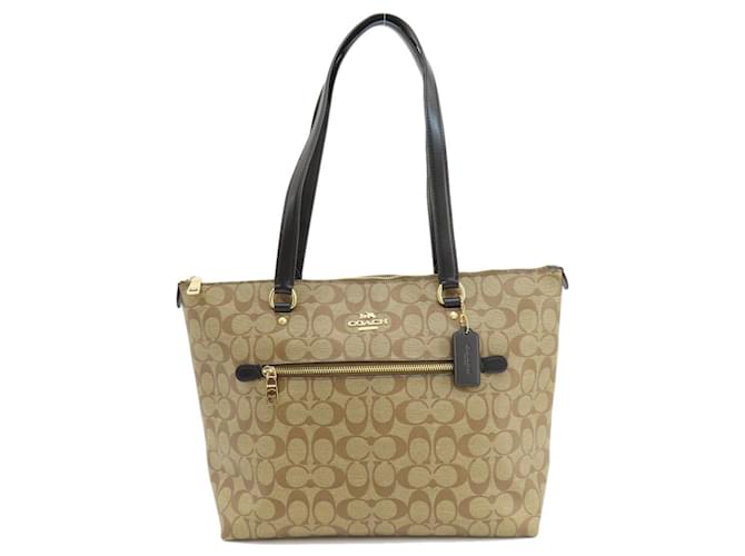 Coach Firma del entrenador Beige Lienzo  ref.1403554