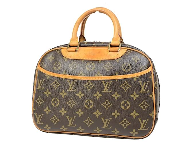 Louis Vuitton Trouville Brown Cloth  ref.1403562