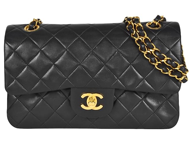 Chanel Timeless 23 Black Leather  ref.1403602