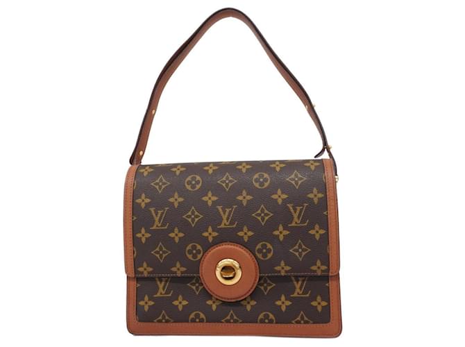 Louis Vuitton Raspail Brown Cloth  ref.1403629