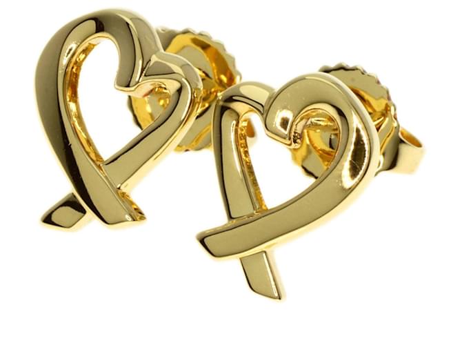 Coração amoroso da Tiffany & Co Dourado Ouro amarelo  ref.1403630