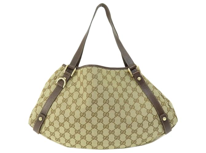 Gucci GG Canvas Beige Tela  ref.1403726