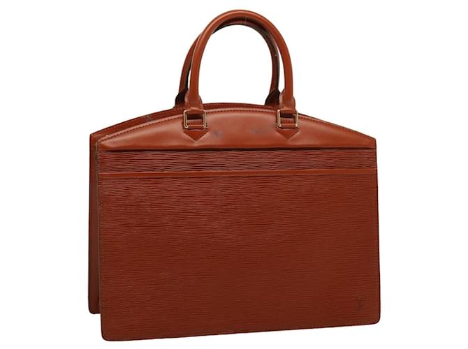 LOUIS VUITTON Sac à Main Epi Riviera Marron M48183 Auth LV 75753 Cuir  ref.1403922