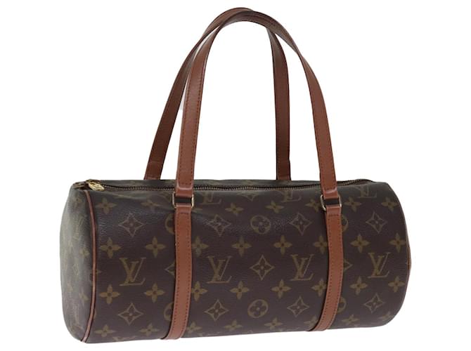 Louis Vuitton Monogram Papillon 30 Bolsa de mão M51385 Autenticação de LV 75535 Monograma Lona  ref.1403943