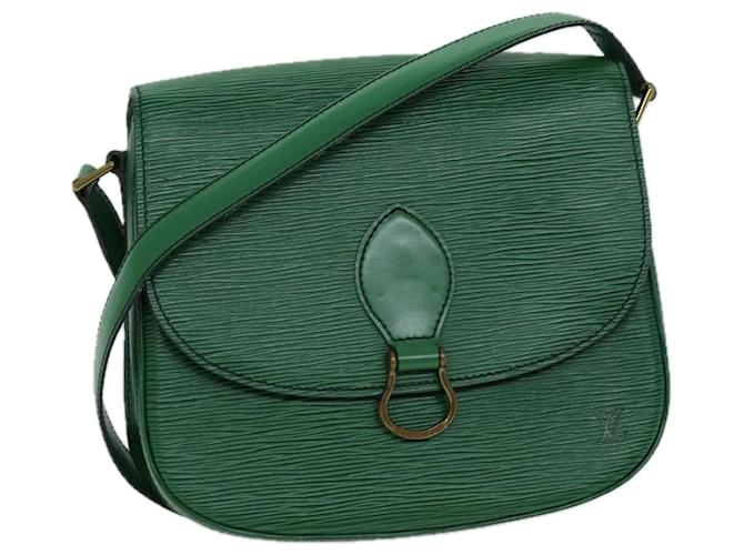 LOUIS VUITTON Borsa a spalla Epi Saint Cloud GM Verde M52194 LV Aut 75168 Pelle  ref.1403950